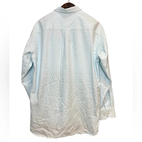 Tommy Bahama Silk Cotton Blend Size Large Light Aqua - Picture 2 of 5